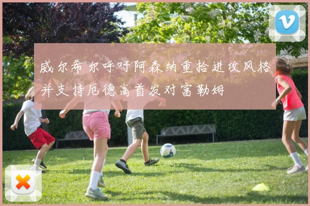 威尔希尔呼吁阿森纳重拾进攻风格并支持厄德高首发对富勒姆